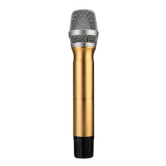 Wireless Handheld Mic 25 Channel UHF Receiver Adapter Stereo Microphone for KTV PC TV