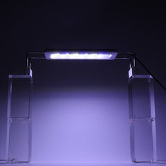 5W LED Fish Tank Light 20CM Aquarium Bracket Clip Light Aquarium Lighting Extendable Aquatic Plant Light for 20-30cm Fish Tank