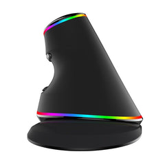 Wired Vertical RGB Gaming Mouse 6 Buttons 4000DPI Ergonomics Optical Right Hand Mice For PC Laptop