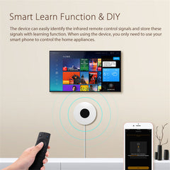 WiFi IR Remotc Control Sensor Smart Wireless 2.4G One-key Connect Voice APP Remote Control Support Amazon Google Assistant IFTTT