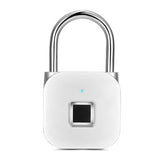 Smart Fingerprint Lock Anti-theft USB Charging 39 Sets Fingerprint Waterproof Luggage Door Lock