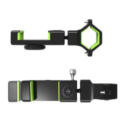 Guide Bike Phone Holder Multifunction LED Light Compass Bicycle Mobile Phone Bracket