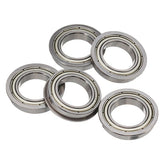 5pcs Flange Ball Bearings 15x24x5mm Deep Groove Ball Bearings