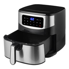 7.5L Air Fryer Home Intelligent LED Touch Screen with 10 Cooking Functions Electric Hot Air Fryers Oven Oilless Cooker