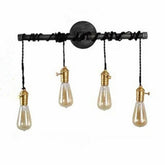 Industrial Vintage Retro Wall Light with Switch Bar Home Bedroom Lamp Fixture Decoration AC85-265V
