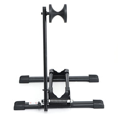 Aluminum Alloy Bike Stand L-shape Single Biycle Storage Black Floor Rack MTB Road Bike Holder