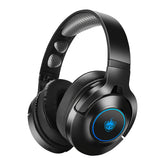 Gaming Headset 3.5mm Wired/Wireless Bluetooth5.0 40mm Driver LED Light Over-ear Headphone with Mic for Computer PC PS3/4
