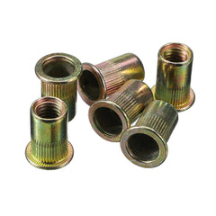220Pcs Mixed Steel Rivet Nut Rivnuts Blindnuts Nutserts M3-M10 Nut Insert Rivet Assortment Kits