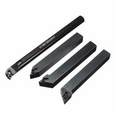 4pcs 12mm Shank Lathe Boring Bar Turning Tool Holder