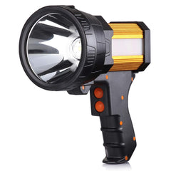 Super Bright Tactical Flashlight USB Rechargeable Flashlight Super Bright Handheld Irradiation Light With Tripod For Camping Hunting