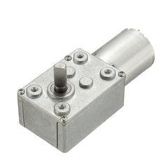 DC 12V 5RPM Worm Gear Motor 6mm Shaft High Torque Turbine Worm Gear Reduction Motor
