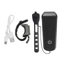350LM T6 Bike Light Headlights USB Charging Live Hhorn Bells Touch