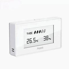 Indoor Air Quality Monitor Pollution Meter for TVOC Temperature and Humidity with a High-Contrast E Ink Screen Supports HomeKit Google Alexa
