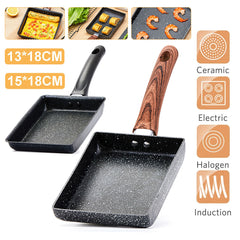 Mini Nonstick Pan Fried Egg Pot with Iron Material General Purpose Induction Cooker