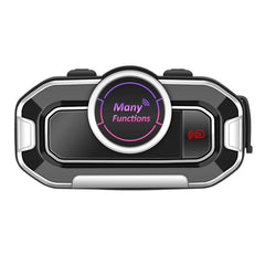 Motorcycle Helmet Intercom Heaphone Bluetooth 5.0 Waterproof Headset FM Wireless Communication Stereo Earphone