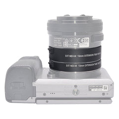10mm 16mm Metal Auto Focus Macro Extension Tube Ring NEX Mount for Sony FE E-Mount A7 A7II A7III A7SII A6000 A6300 A6500 NEX5 Lens Adapter