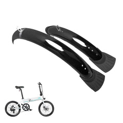 20 Inches Folding Moped Bicycle Fenders Front/Rear Mud Guards Set Cycling Bike Fender