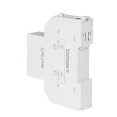 AC 230V 5-100A Power Meter Household Heavy Load Single Phase 2 Wire Wattmeter LCD Digital With Backlight Display DIN Rail