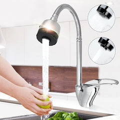 304 Stainless Steel Universal Pipe Hot And Cold Kitchen Faucet Sink