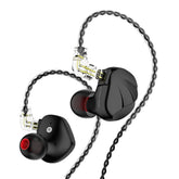 Dynamic Drivers In Ear Earphone Noise Cancelling Headphone 2Pin 0.75MM Connector for Mobile Phones PC Computer