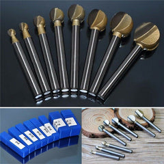 6mm Shank 6-20mm Steel Ball Cutter Woodworking Milling Carving Tool