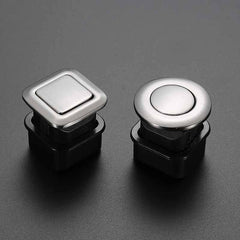 Hidden Door Handles Spring Drawer Pulls Knob Cabinet Handles Knobs Embedded Furniture Handle