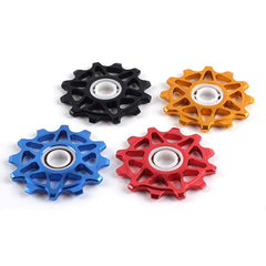 Cycling Bicycle Bike Rear Derailleur Ceramic Guide Pulley 12T Tooth Guide Wheel