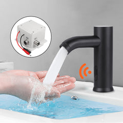 Automatic Infrared Sensor Faucet Kitchen Sink Water Tap Deck Mount Smart Touch