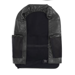 Leather Car Seat Back Storage Bag Seat Cover Multi-functional Cup Holder Organizer