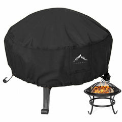 38x20" Patio Fire Pit Cover Waterproof Gas Grill BBQ 420D Storage Bag