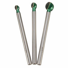 8/10/12/14mm Steel Pill Cutter 6mm Shank Woodworking Ball Shape Milling Carving Tool