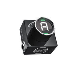 Mini Pedal Tuner for Chromatic Mute Tuning HD LED Display Adjustable A4 Range Value 430-449Hz Accessories