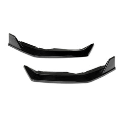 Painted Bright Black Front Bumper Lip Chin Spoiler Splitter For Nissan Sentra 2020 2021