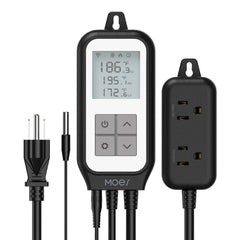 LED Display WiFi Tuya Smart Digital Thermostat Socket App Remote Control Agricultural Household Temperature Regulator AC100-250V
