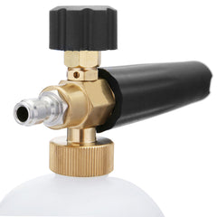 1L Bottle Foam Lance Car Washer Tool with 5PCS Pressure Washer Spray Nozzles
