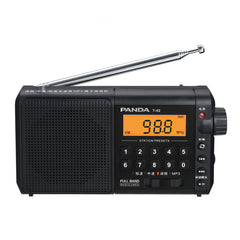 Radio FM AM SW Full Band Mini Portable Retro Semiconductor TF Card MP3 Speaker