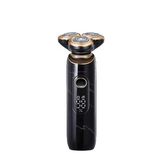 Electric Shaver LED Display IPX7 Waterproof Auto Razor Man 360 3-blade Design Shaving Machine