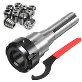 11pcs Spring Collets Set With Collet Chuck Holder For CNC Milling Lathe Tool