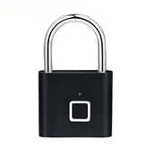 Fingerprint Smart Padlock Small Lock Head Fingerprint Cabinet Lock Anti-theft Lock