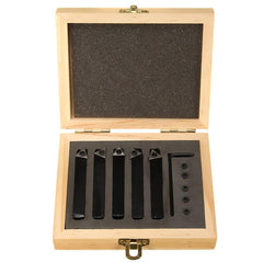 5pcs 1/4 Inch Shank Lathe Indexable Turning Tool with TCMT0902 Inserts