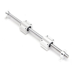 16mm x 400mm Linear Rail Shaft With SC16UU Bearing Block Guide Support For CNC Parts