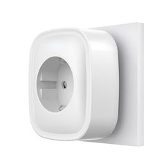 Smart plug WiFi 2pcs Socket Power Monitor Timing Function Tuya APP Remote Control Voice Control Works With Alexa And Google Home EU Plug photosiss