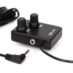 Sound Hole Magnetic Preamp EQ Equalizer Tuner Pickup for Acoustic Guitar