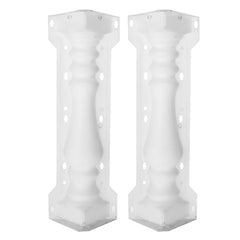 Column Mold Balcony Garden Pool Fence Cement Railing Plaster Concrete Mould
