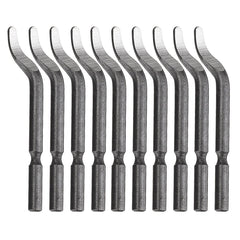 Burr Handle Scraper Deburring Tool 10pcs Deburring Trimming Blade Cutter Tools Kit