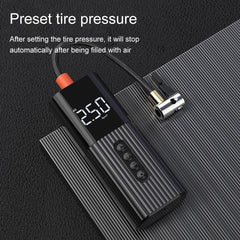Portable Tire Pump Mini Handheld Air Compressor Car Inflatable Pump With LED Lighting 12V 150 PSI Mini Compressor