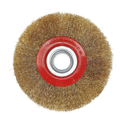4/5/6 Inch Steel Flat Wire Brush Wheel Polishing Sanding Wheel for Angle Grinder