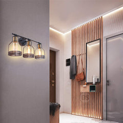 Industrial Style Hanging Lamp Pendant Lampshade Light Cover Pipe Vintage Cafe Without Bulbs