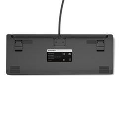 Mechanical Keyboard 87 Keys Wired Keyboard Gateron Optical Switch Hot Swappable RGB NKRO Type-C Gaming Keyboard