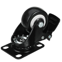 4pcs 2" 50mm Swivel Castor Wheel Heavy Duty 200KG Trolley Furniture Caster Rubber